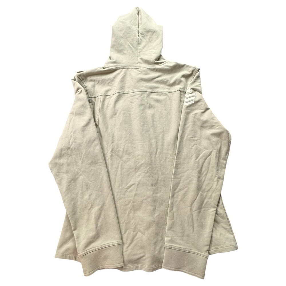 NWOT Code 22 Khaki Military Style Hooded Jacket Size L - Picture 2 of 7